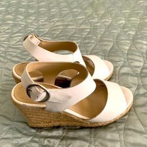 Cute Steve Madden White Wedges